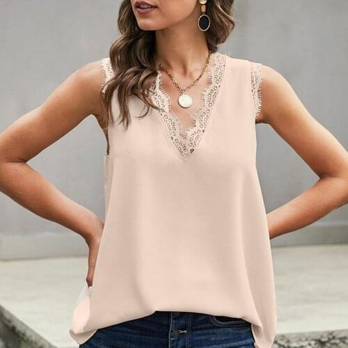 Fashion Women Sexy V neck Lace patchwork Camisole Sleeveless T-Shirt Underwear Tank Tops Eyelash Vest