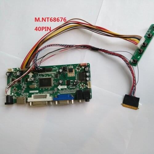 Kit For LM230WF5-TLG1 23" DVI Panel Screen Monitor 1920X1080 Audio card DIY LED LCD HDMI VGA 40pin LVDS Controller board