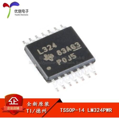 Genuine original LM324PWR TSSOP-14 Chip Quad operational amplifier