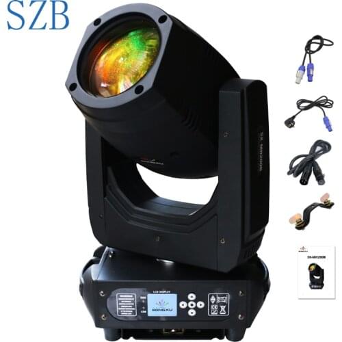 Lyre 200W LED Gobo Moving Head Light DMX Spot Light for Nightclub Disco Stage Wedding Party Lighting Equipment/SZB-MH200B