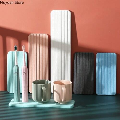 Rectangular Mouthwash Coaster Simple Diatom Mud Absorbent Pad Quick-drying Household Diatomite Tray Creative Bathroom Supplies