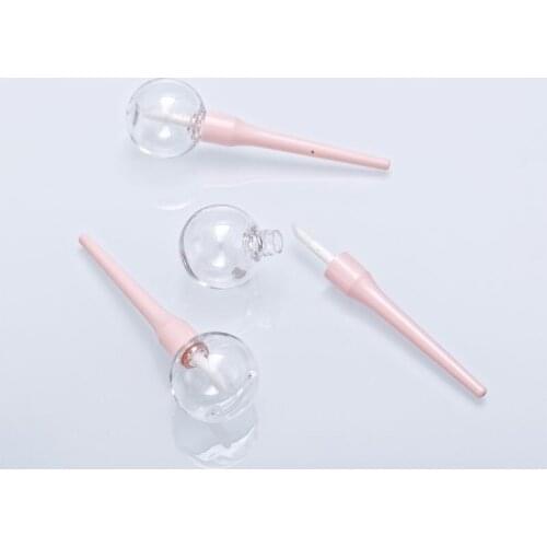 2021 New 5Pcs Creative Lollipop Shape Lip Gloss Tube Empty Lip Palm Container DIY Bottles