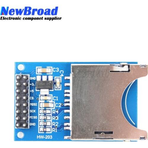 Hi- Q SD Card Module Slot Socket Reader for Arduino UNO R3 Mega 2560 Nano
