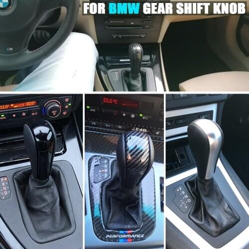 Black/Silver/Carbon Car Truck Styling Automatic Vehicles Gear Shift Knob Stick For For BMW E36(97-99) E38 E39 E46 Z4 Z3 E53 X5