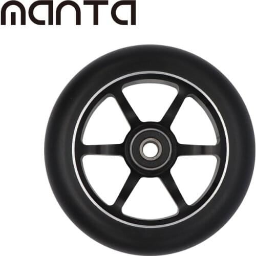 Freestyle 110mm Pro Stunt Scooter Wheels With High Rebound PU Aluminum Alloy Core For Trick Scooters Parts Trottinette Roues