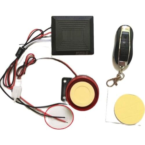 12V Anti-Theft remote control 110db Vibration alarm Motorcycle Scooter alarm motor bike alarm,motorbike alarm anti lost