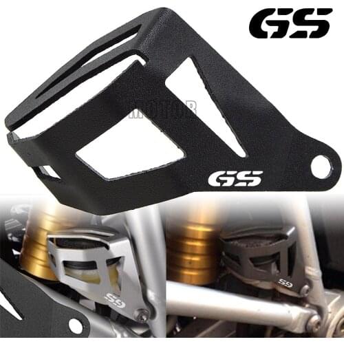 For BMW R 1200 1250 GS ADV GS LC Motorcycle Rear Brake Pump Fluid Tank Oil Cup Reservoir Guard Cover Protector R1200GS R1250GS