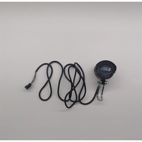 For Electric Bicycle 10-inch Electric Scooter Headlight Lens Spotlight Headlamp Replacement Parts