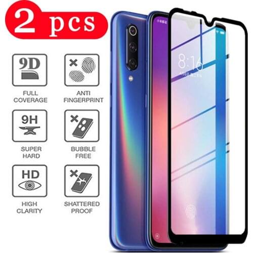 2Pcs for xiaomi redmi 8A note 8 pro tempered glass phone screen protector 7A note 7 pro protective film no the glass smartphone