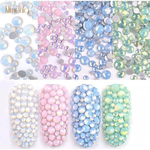 1pcs Nail Glitter Rhinestone Colorful Flat Back Nail Art Diamond Decoration 3D Snow Protein Zircon Nail Beauty Accessories Tools