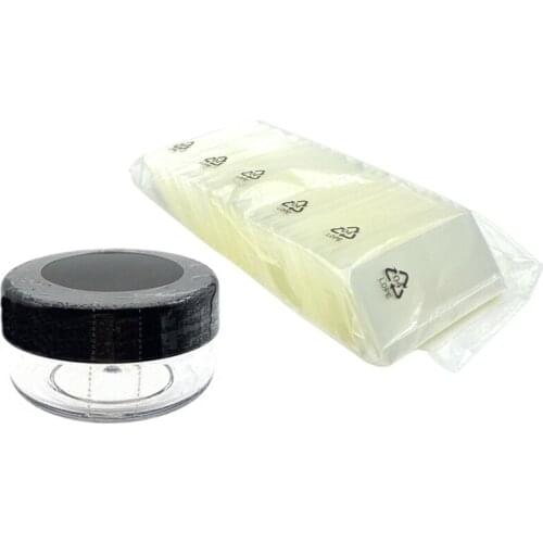 1000Pcs Shrink Bands for 3g 5g Lip Blam Containers Plastic Cosmetic Bottles Jars Pot Case Containers