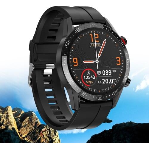 2020 Smart Watch Bluetooth Call ECG PPG Heart Rate Fitness Tracker Blood Pressure 1.3 inch IP68 Waterproof Smartwatch VS L7 L9