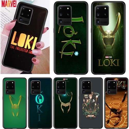 Fashion Marvel Loki Cool For Samsung Note 20 10 8 9 M02 M31 S M60S M40 M30 M21 M20 M10S F62 M62 M01 Ultra Pro Plus Phone Case