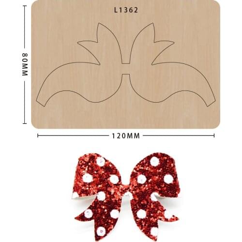 Bowknot Knife Mold Molds New Design Of Bowknot Making Decoration Mold Templates Suitable For Big Shot Die-Cutting Machines