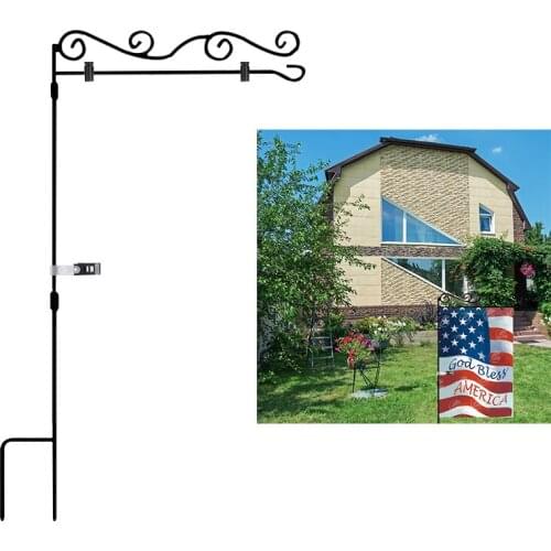 The perfect garden flagpole is affordable, simple and practical, garden decoration, address decoration, gadgets Easy to recycle