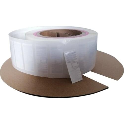 GEENFC M61-1 44 mm*18 mm uhf rfid meter tag 4 m read distance impinj R6-P chip- 1000 lbs/roll