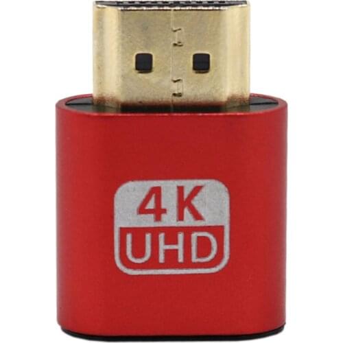 Exquisitely Designed Durable VGA Virtual Display Adapter HDMI-compatible 1.4 DDC EDID Dummy Plug Display Emulator Play 2020 New