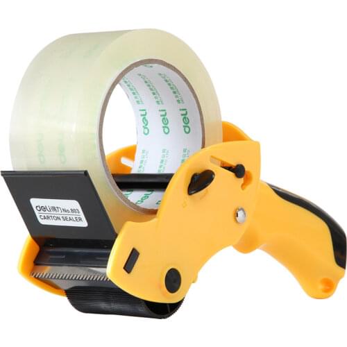 Adhesive Tape Sealer Tape Dispenser Can Be Used for 6cm Wide Office Plastic Sealing Tape Holder Paper Cutter Manual Packer Tool