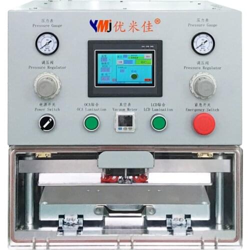 YMJ Big Size 13 inches Universal oca laminating machine LCD Laminator For iPad Samsung Edge Curve Screen Table LCD Refurbish