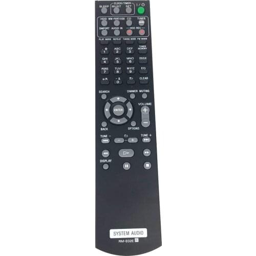 New Original Remote Control RM-E02E For Sony Audio System HCDE300HD NASE300HD