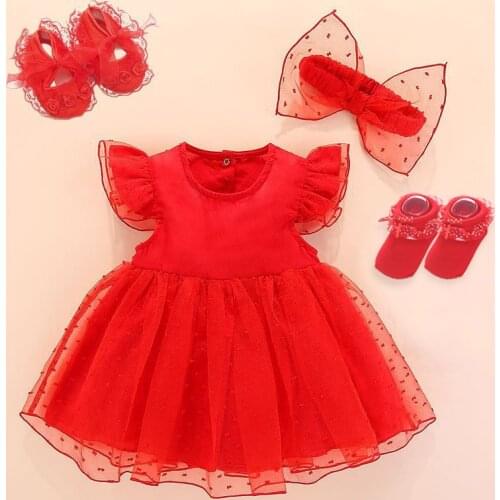 Newborn Baby Girl Clothes&Dresses Cotton Princess Baby Baptism Dress White Baby Dress 1 Year Old Birthday Girl Dress 0 3 6 Month