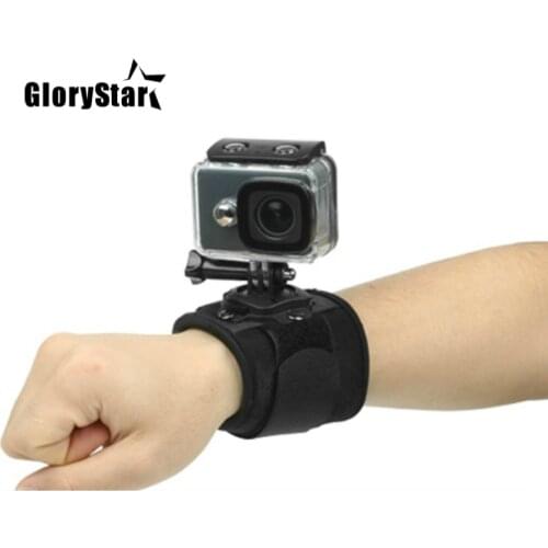 360 Degree Rotation Hand Wrist Strap for GoPro Hero 8 7 5 6 3 4 Session Xiaomi Yi 4K Lite SJ4000 H9 Arm Belt osmo Sport camera