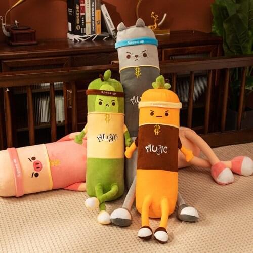 Cute Plush Strip Toy Pillow Is Soft and Comfortable, Suitable for Everyone To Give Girls A Beautiful Gift