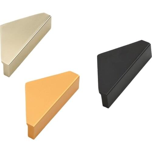 Hidden Cabinet Cupboard Pulls Home Furniture Door Wardrobe Handle Bedroom Kitchen Door Drawer Pulls with Mounting Screws