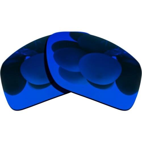 Polarized Sunglasses Replacement Lenses for-Big Taco Frame - Deep Blue