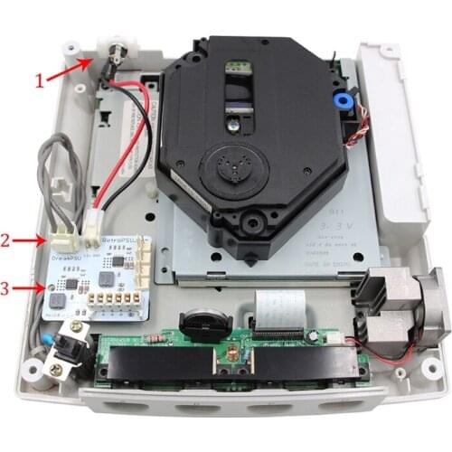 DreamPSU Rev2.0 12V Power-Supply Replace Direct Current Console for DreamCast M2EC