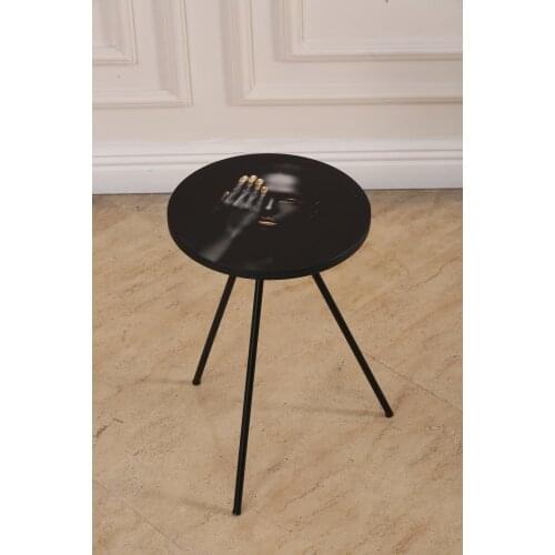 Modern Black Flower Bed Side coffee table coffee tables table basse furniture living room table