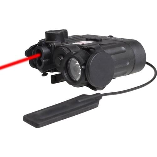 Tactical Weapon Light EX328 IR Airsoft Flashlight Red Laser Led White Light for Hunting Rifle