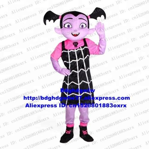 Vampire Draculaura Girl Rebellious Girl Vampirina Girl Mascot Costume Cartoon Character Sports Meeting Annual Dinner zx2539