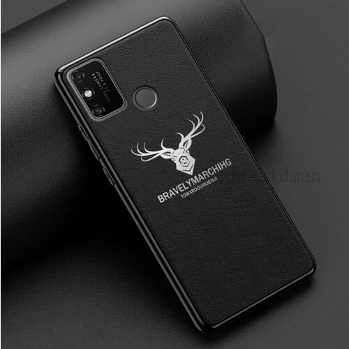 Vintage Smooth Leather Case For HUAWEI HONOR 9 10 10i 30i 20 Lite 30 Pro 20E 8C 8X 9A 9X P Smart Z Y7P Y8P Soft Deer Back Cover
