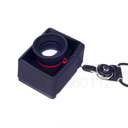 LCD Viewfinder 3.2" 3x 3.0 Loupe Magnifying Eyecup for Universal 3.2" Screen DSLR Camera Rubber