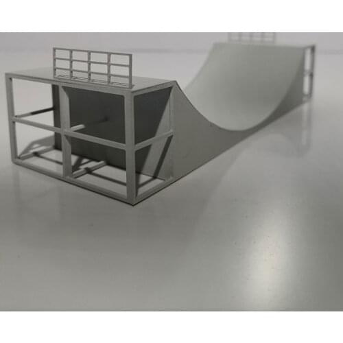 1/87 Model Train Ho Scale Miniature Skatepark Sand Table Accessories Model Building Kits Handmade DIY For Layout Diorama