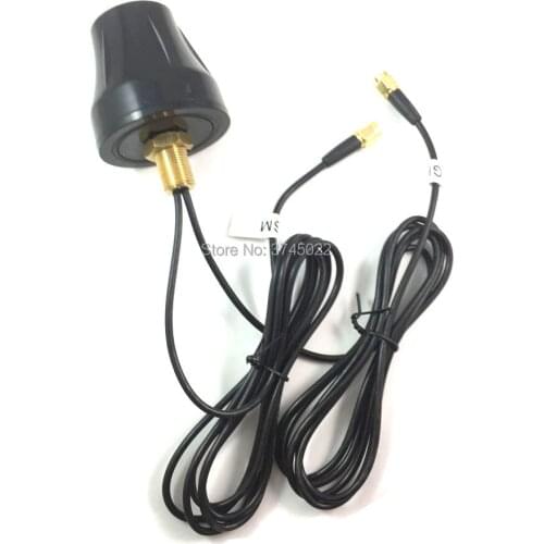 1pcs GPS Gsm Cabinet Antenna Gain 28dbi 1575.42Mhz With Dual Sma Male Connector 150cm RG174 Cable Waterproof and Sunscreen