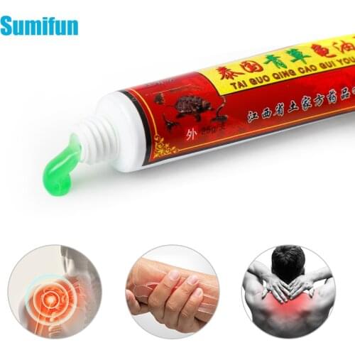 1Pcs 25g Tortoiseoil Pain Relief Ointment Chinese Herbal Cream Green Oil for Rheumatoid Arthritis Joint Muscle Rub Medical Plast