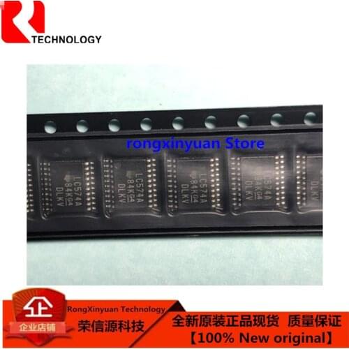 10 pcs/lot SN74LVC574APWR LC574A SN74LVC574A OCTAL EDGE-TRIGGERED D-TYPE FLIP-FLOPS WITH 3-STATE OUTPUTS 100% new original