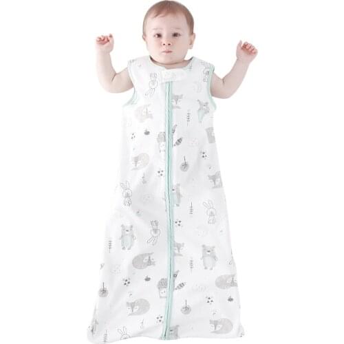 100% Muslin Cotton Baby Thin Slumber Sleeping Bag Mod For Summer bedding Baby Saco De Dormir Para Bebe Sacks Sleepsacks