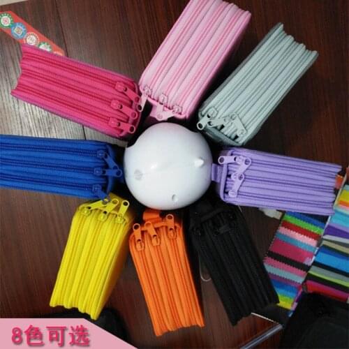 50 PCS Large Capacity 3 Layer 52 Holes Student Pen bag Pencil Storage Zipper Case Holder Not contain pen