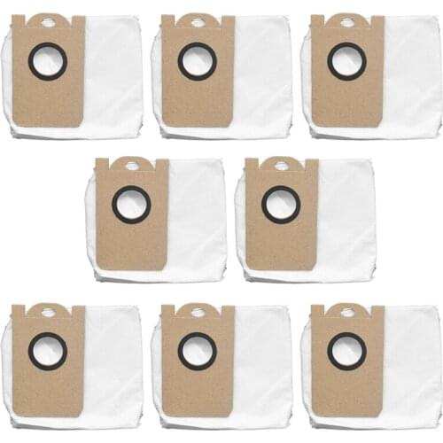 9Pcs for Proscenic M7 Pro M8 Pro Robot Vacuum Cleaner Leakproof Dedicated Dust Bag Replacement