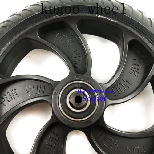 Free shipping High reputation 8 inch scooter plastic solid rear wheel with good quality for KUGOO S1 S2 S3 ETWOW Xiaomi m365