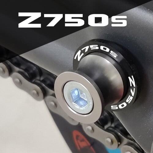 For Kawasaki Z750S 2003 2004 2005 2006 2007 2008 2009 2010 2011 2012 Motorcycle Accessories Swingarm Spools Slider Stand Screws