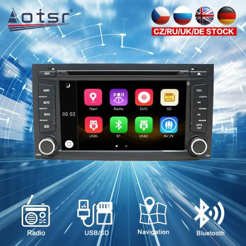For Seat 2014 Wince 6.0 CD DVD Player Single DIN 7 Inch GPS Navigation Player BT in-Dash Radio steering wheel control