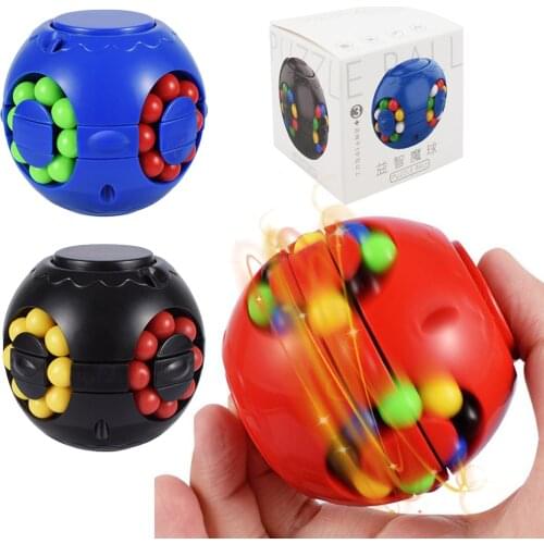 Gyro Spinner Toy Top Decompression Children Educational Toys For Children Adult Spherical Gyroscope Office Pressure Relief Gift