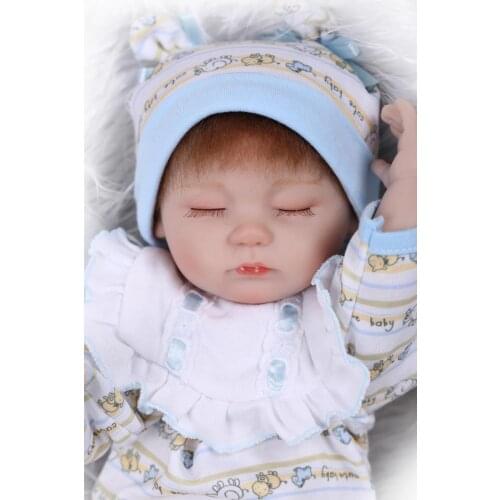 Reborn babies boy girl dolls 16"40cm soft body silicone reborn baby dolls real sleeping newborn babies creative children gift