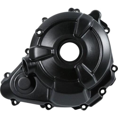 Motorcycle Black Left Engine Stator Cover Crankcase For YAMAHA FZ07 2015 2016 2017
