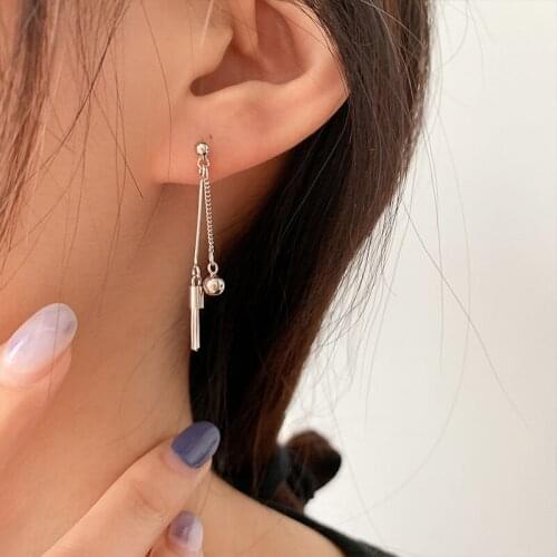 New Fashion Tassel Drop Earrings Elegant Fine Long Tassels Geometric Brincos Women Earring Jewelry for Wedding Party Engagement