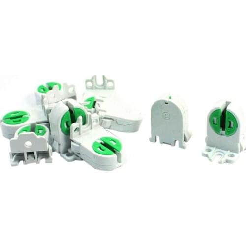 10Pcs Dual Terminals T5 T4 Fluorescent Tube Bulb Lamp Holder Socket